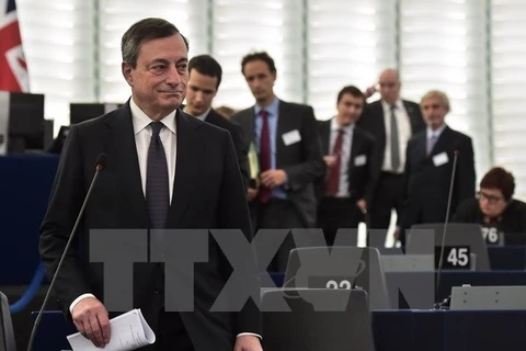 Chủ tịch ECB Mario Draghi. (Nguồn: AFP/TTXVN)