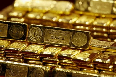 Giá vàng thế giới giảm. (Nguồn: Reuters)