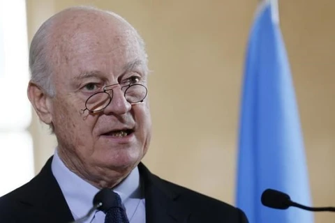 Đặc phái viên Liên hợp quốc về Syria Staffan de Mistura. (Nguồn: Reuters)