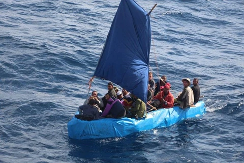 Người di cư Cuba. (Nguồn: AP)