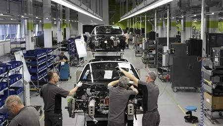 Một doanh nghiệp sản xuất xe hơi của Đức. (Nguồn: Reuters) 