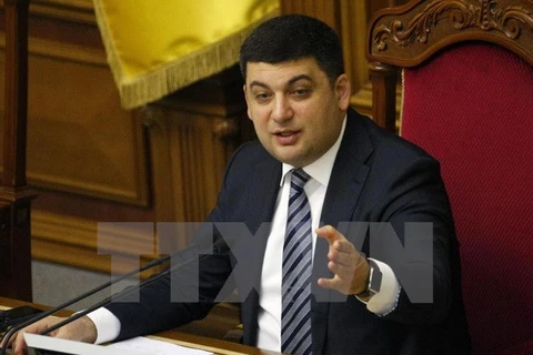 Chủ tịch Quốc hội Ukraine Vladimir Groisman. (Nguồn: AFP/TTXVN) 