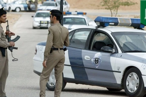Cảnh sát Saudi Arabia làm nhiệm vụ. (Nguồn: alarabiya.net)