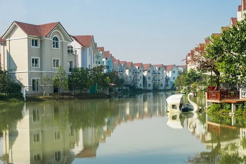 Khu đô thị sinh thái Vinhomes Riverside luôn là tâm điểm của phân khúc bất động sản thấp tầng tại Hà Nội