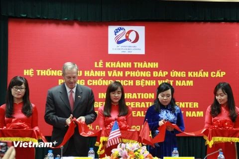 Khánh thành văn phòng đáp ứng khẩn cấp phòng chống dịch bệnh