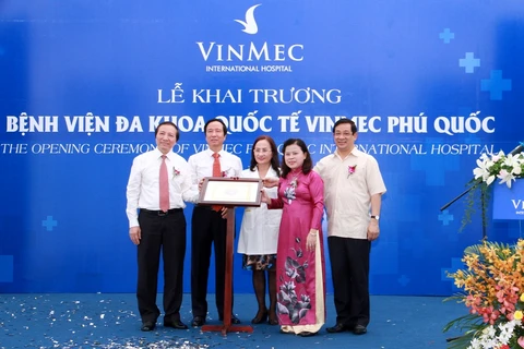 Bệnh viện Đa khoa Quốc tế Vinmec Phú Quốc chính thức được Bộ Y tế công nhận đi vào hoạt động. (Nguồn: Vingroup)