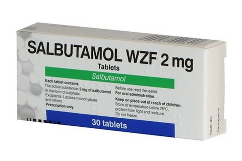 Một hộp thuốc Salbutamol. (Nguồn: medimoon.com)