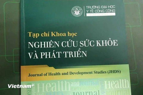 Tạp chí Khoa học nghiên cứu sức khỏe và phát triển. (Ảnh: PV/Vietnam+)