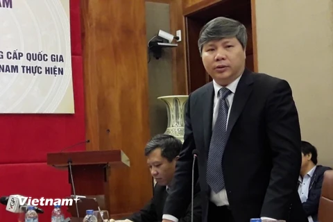 Ông Nguyễn Đức Hòa - Giám đốc Bảo hiểm xã hội thành phố Hà Nội. (Ảnh: T.G/vietnam+)