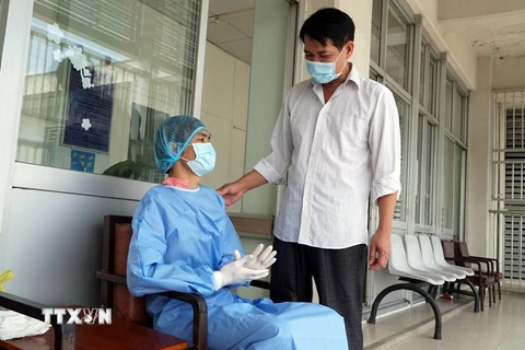 Một bệnh nhân ở Tiền Giang vừa được ghép tim tại Bệnh viện Chợ Rẫy. (Ảnh: Phương Vy/TTXVN)