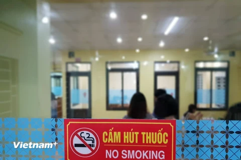 Đẩy mạnh về phòng chống tác hại của thuốc lá tại nhiều nơi. (Ảnh: PV/Vietnam+)