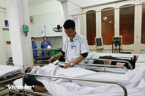 Bệnh viện là một môi trường nguy cơ cao, nơi các sự cố y khoa có thể xảy ra bất cứ thời điểm nào. (Ảnh: PV/Vietnam+)