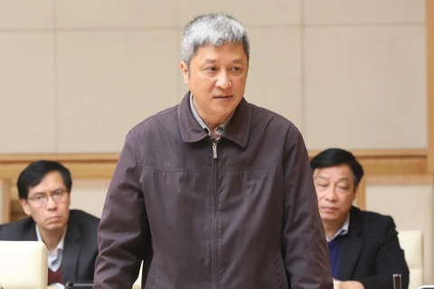 Thứ trưởng Bộ Y tế Nguyễn Trường Sơn. (Ảnh: Doãn Tấn/TTXVN)