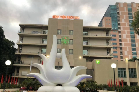 Bệnh viện Bạch Mai. (Ảnh: PV/Vietnam+)