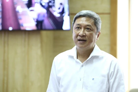 Thứ trưởng Bộ Y tế Nguyễn Trường Sơn. (Ảnh: Minh Quyết - TTXVN)