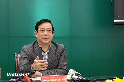 Phó giáo sư Lương Ngọc Khuê, Cục trưởng Cục quản lý Khám, chữa bệnh. (Ảnh: T.G/Vietnam+)