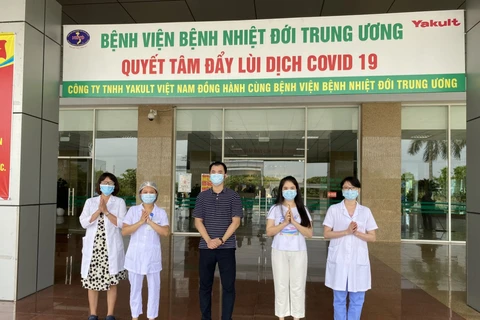 Các bệnh nhân được công bố khỏi bệnh COVID-19 ngày 16/7. (PV/Vietnam+)
