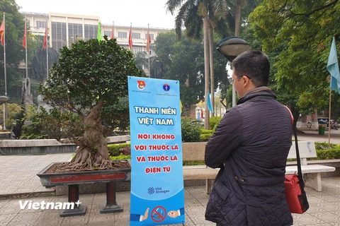 Thanh niên Việt Nam nói không với thuốc lá và thuốc lá điện tử