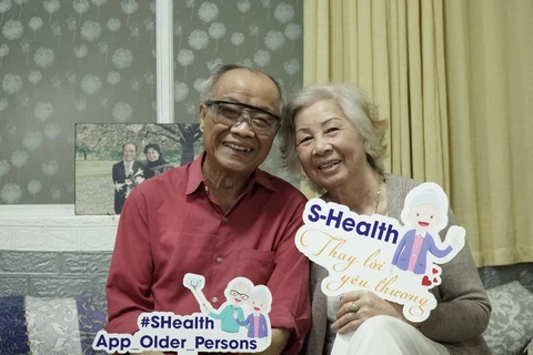 Ứng dụng S-Health sẽ cung cấp thông tin về các bệnh thường gặp ở người cao tuổi. (Ảnh: BTC cung cấp)