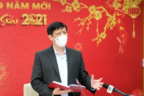 Bộ trưởng Bộ Y tế Nguyễn Thanh Long. (Ảnh: PV/Vietnam+)