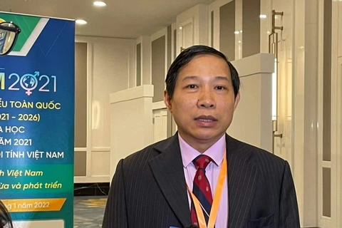 Phó giáo sư Nguyễn Quang - Chủ tịch Hội Y học giới tính Việt Nam. (Ảnh: PV/Vietnam+)