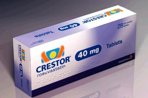 Thuốc Crestor có chứa hoạt chất Rosuvastatin 40mg. 