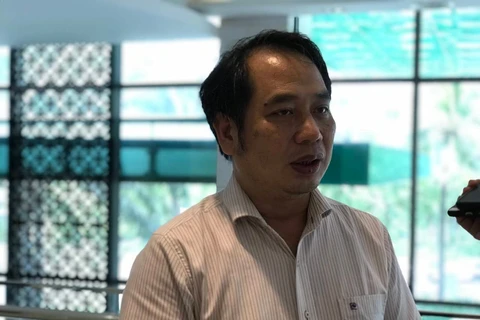 Phó giám đốc Bệnh viện Bệnh nhiệt đới Trung ương Nguyễn Trung Cấp. (Ảnh: PV/Vietnam+)