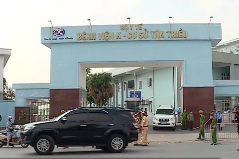 Bệnh viện K. (Ảnh: PV/Vietnam+)