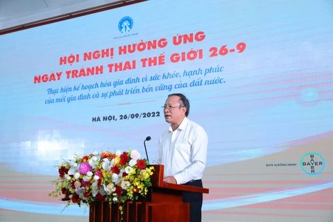 Ông Nguyễn Doãn Tú – Tổng Cục trưởng Tổng cục dân số kế hoạch hóa gia đình. (Ảnh: PV/Vietnam+)