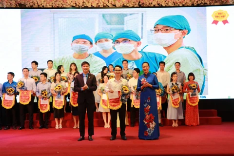 Phó giáo sư Phạm Thanh Bình - Chủ tịch Công đoàn Y tế Việt Nam. (Ảnh: PV/Vietnam+)