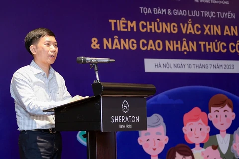 Phó giáo sư Lê Việt Dũng - Phó Cục trưởng Cục Quản lý Dược. (Ảnh: PV/Vietnam+)