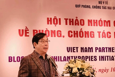 Phó giáo sư Lương Ngọc Khuê phát biểu tại hội thảo. (Ảnh: PV/Vietnam+)