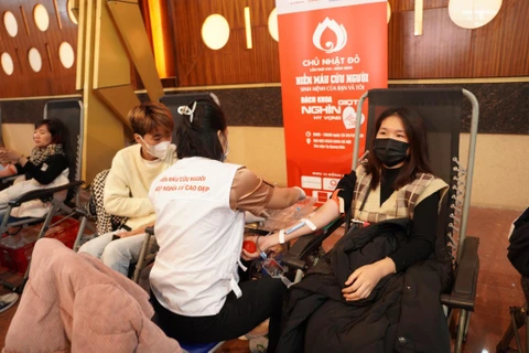 Sôi nổi các hoạt động Ngày hội hiến máu tình nguyện Chủ nhật Đỏ 