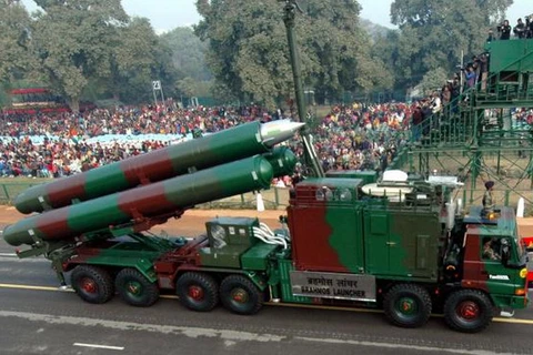 Ấn Độ bắn thử thành công tên lửa hành trình siêu âm Brahmos