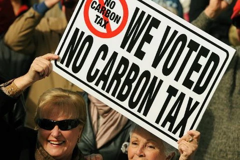 Hạ viện Australia thông qua dự luật bãi bỏ thuế carbon