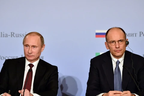 Italy-Nga nhất trí tăng cường quan hệ đối tác chiến lược
