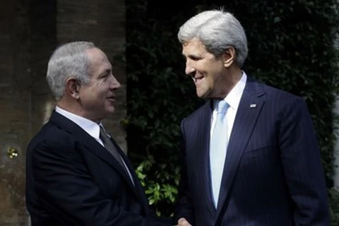 Ngoại trưởng Mỹ đến Israel thúc đẩy hòa bình Trung Đông
