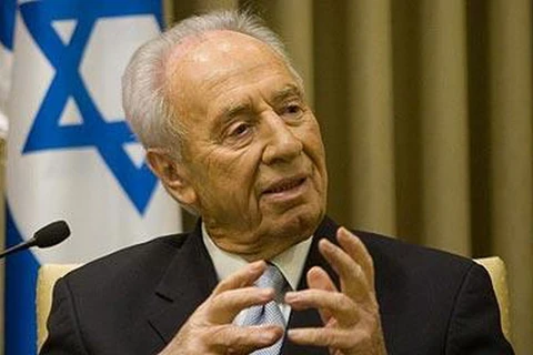 Tổng thống Israel Shimon Peres. (Nguồn: AP)