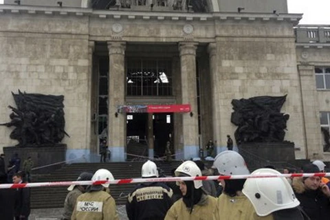 Vụ nổ nhà ga ở Nga: Bom nổ ngay trước máy dò tìm kim loại