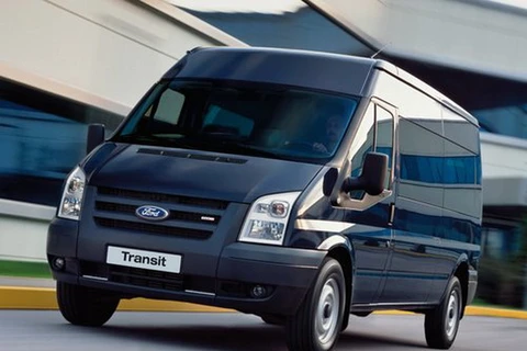 Ford triệu hồi xe Transit để sửa chữa bộ phận gạt nước
