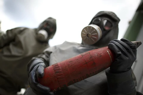 EU hỗ trợ 12 triệu euro để tiêu hủy vũ khí hóa học Syria