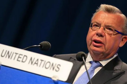 Phó Tổng Thư ký Liên hợp quốc kiêm Giám đốc điều hành UNODC Yuri Fedotov. (Nguồn: AFP)