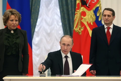 Tổng thống Nga bổ nhiệm đại diện toàn quyền tại Crimea