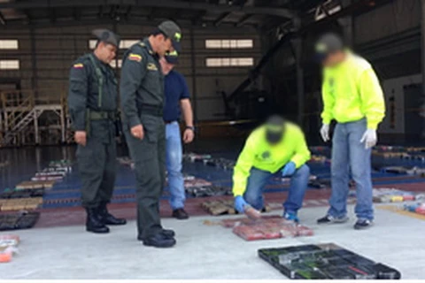 Colombia thu giữ lượng lớn ma túy trị giá 56 triệu USD