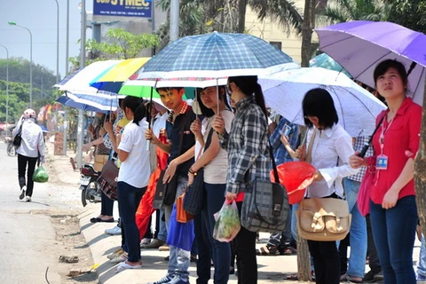 Bắc Bộ lại xuất hiện nắng nóng, nhiệt độ lên tới 39 độ C