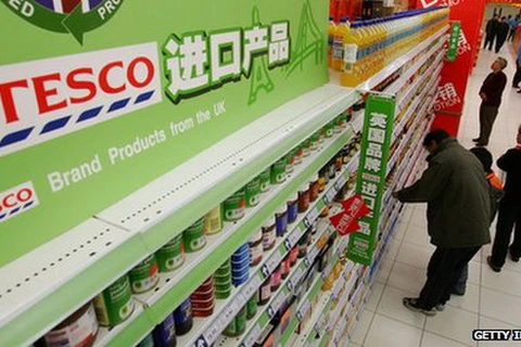 Tesco đạt thỏa thuận thành lập liên doanh tại Trung Quốc