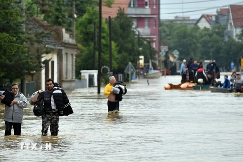 Trận lụt kinh hoàng ở vùng Balkan gây thiệt hại 3 tỷ euro