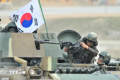 Quân đội Hàn Quốc lần đầu tập trận chung trên lãnh thổ Mỹ