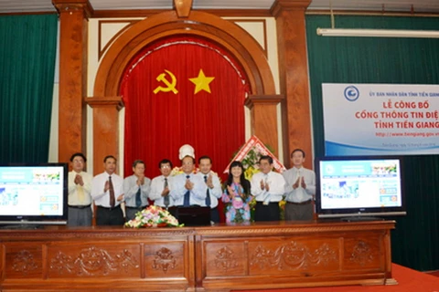 Chính thức ra mắt Cổng thông tin điện tử của tỉnh Tiền Giang