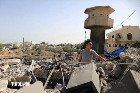 Israel tiếp tục oanh kích trả đũa nhằm vào Dải Gaza